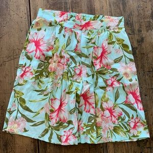 Forever21 Contemporary floral skort.